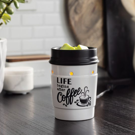 Coffee House Ceramic Illumination Tart Warmer