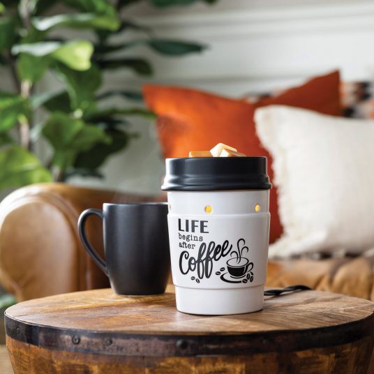 Coffee House Ceramic Illumination Tart Warmer