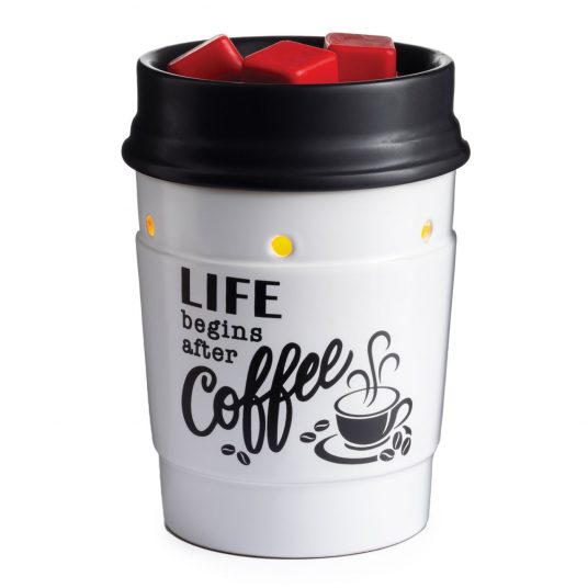 Coffee House Ceramic Illumination Tart Warmer