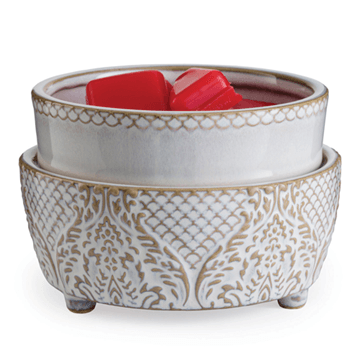 Vintage White Illumination Wax Warmer